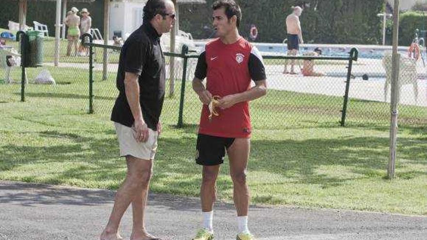 Rafita completa su primer entrenamiento en Alicante