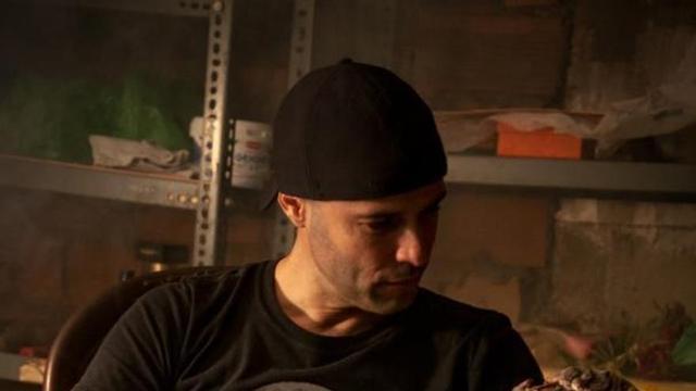 Víctor Marín, con una de sus creaciones