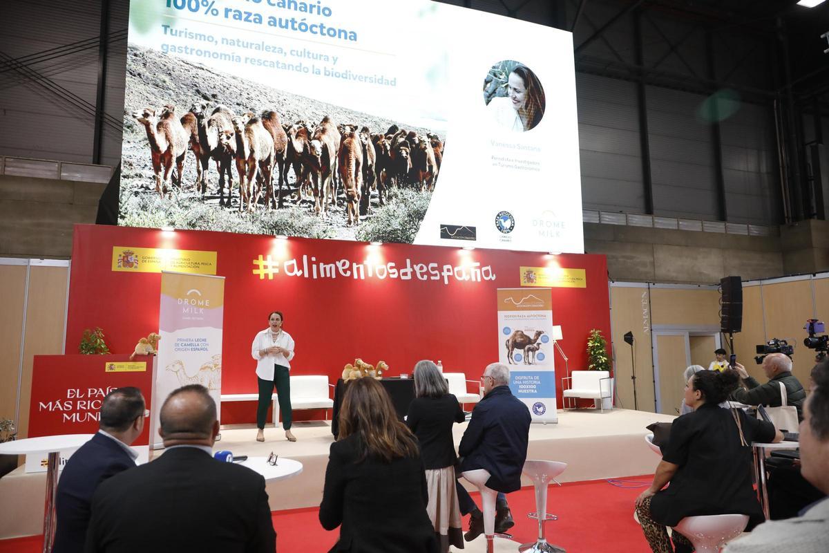 Los mochis elaborados con productos canarios triunfan en el 37 Salón Gourmets en Madrid