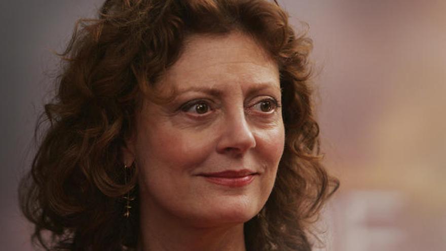 Susan Sarandon aparenta menos años de los 69 que tiene.