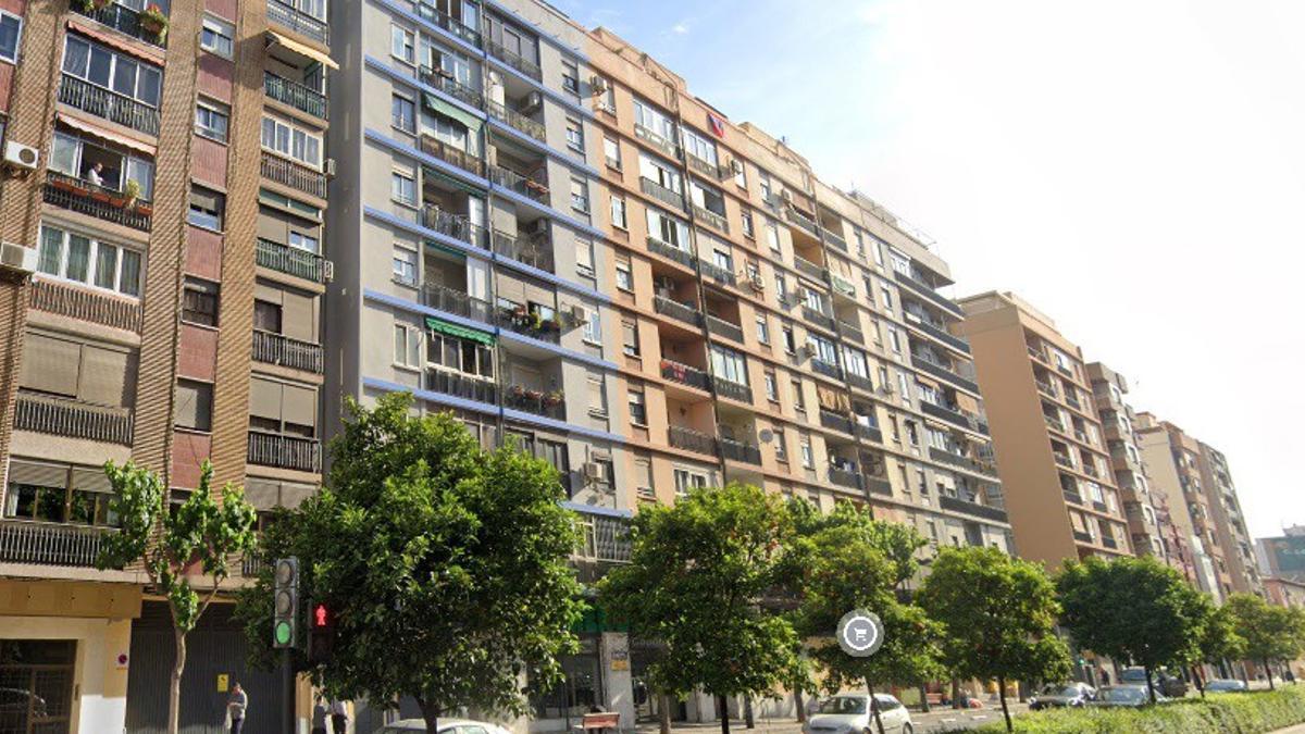 Avenida Peset Alexandre de València, donde se produjo el atropello.