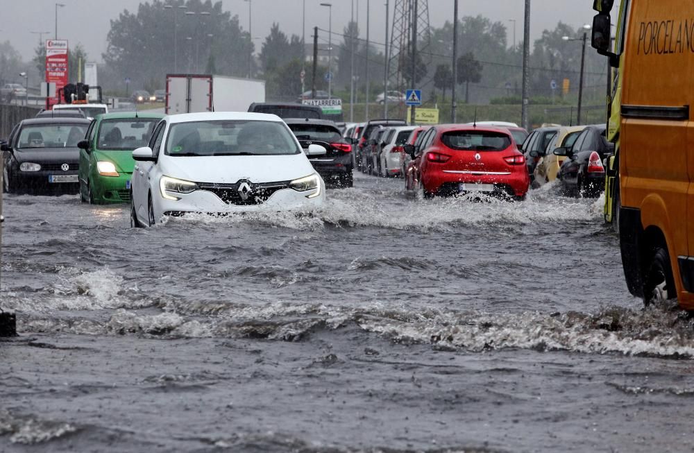 Inundaciones en Oviedo