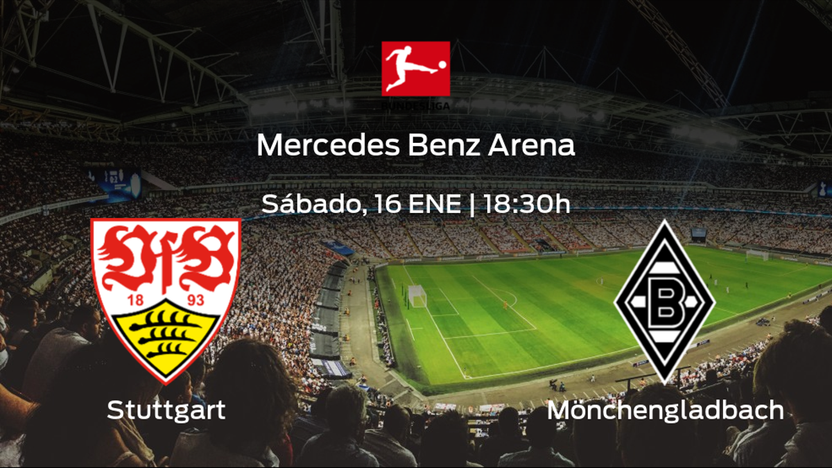 Jornada 16 de la Bundesliga: previa del encuentro Stuttgart - Borussia Mönchengladbach