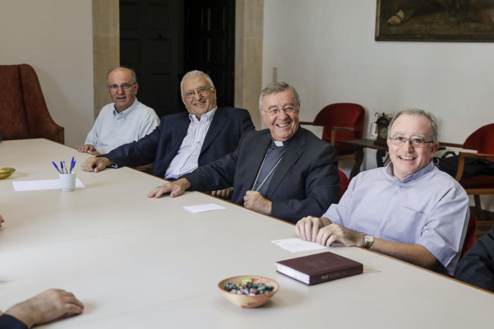 Salinas se despide de Mallorca con una misa en la catedral