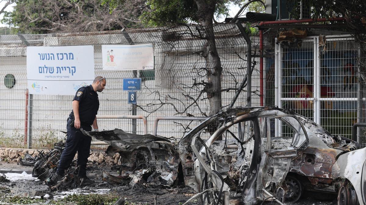 IRÁN ISRAEL MISILES DRONES | Irán lanza siete andanadas de misiles contra Israel con daños materiales y un herido