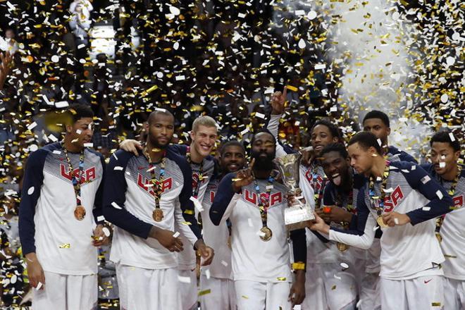 Estados Unidos, campeón del mundo de baloncesto