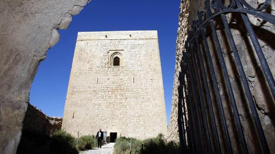 La torre Alfonsina, uno de los espacios más bellos del Castillo de Lorca, que podrá ser visitada.