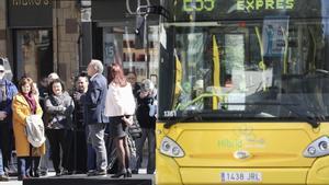  Autobús de la línea E95 de AMB Exprés