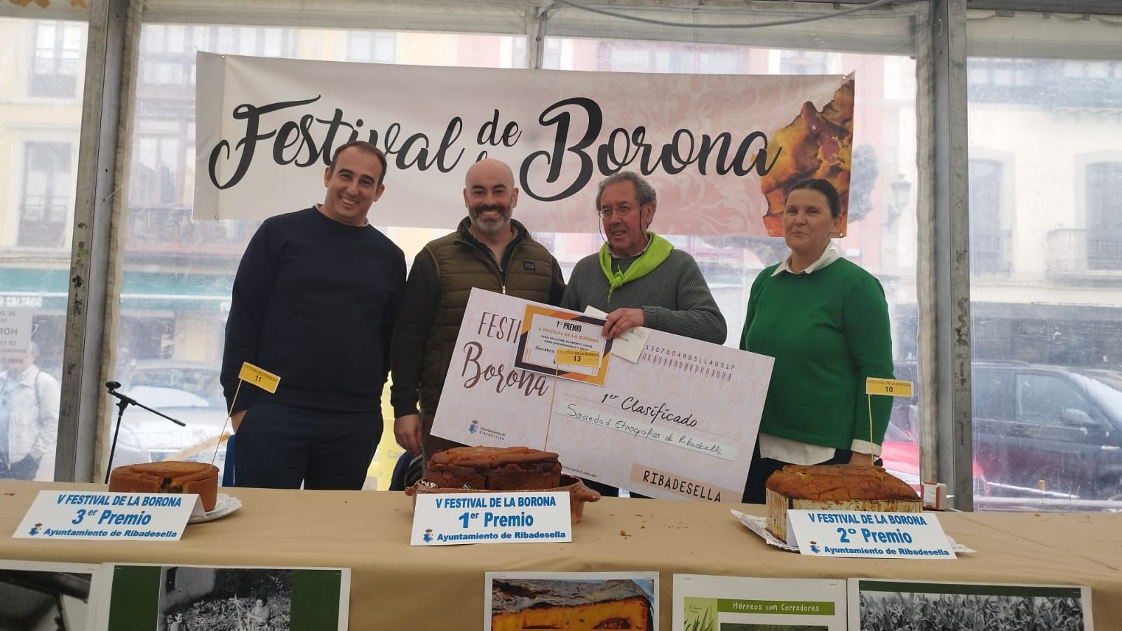 Catorce boronas caseras y farrapes para 200 en Ribadesella