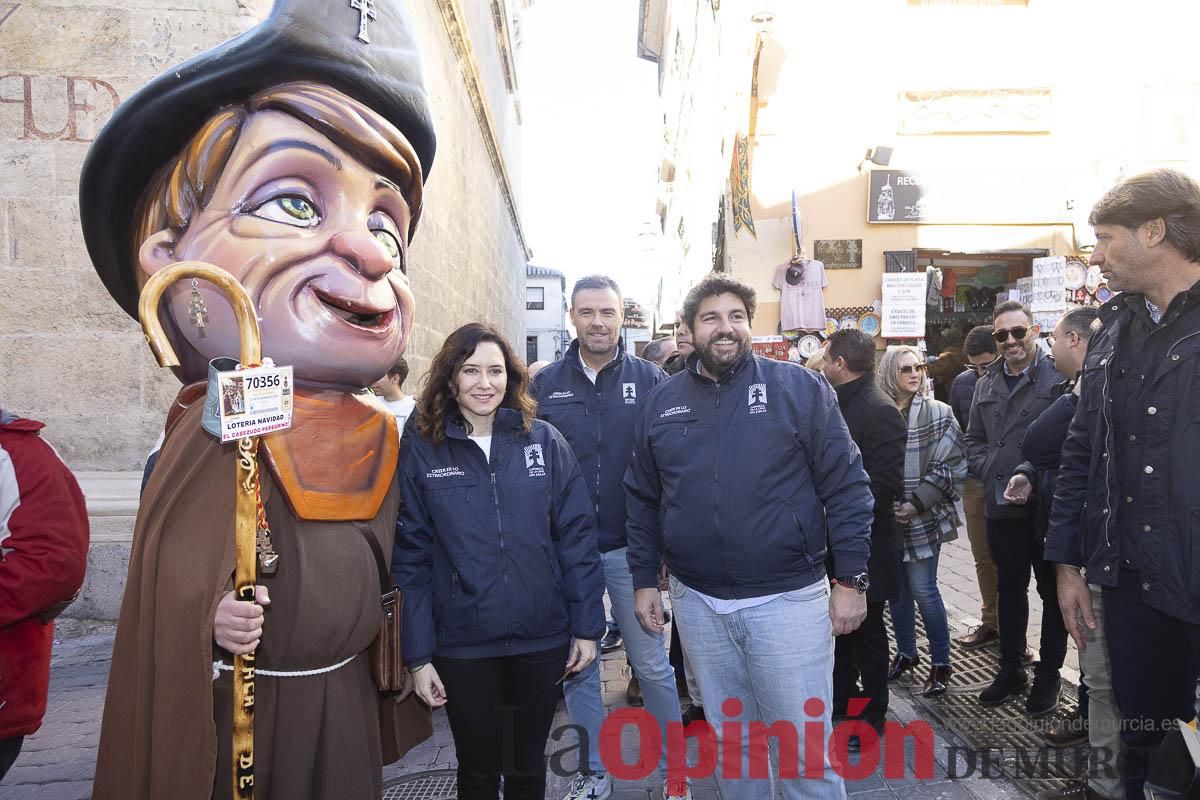 Así ha sido la visita de Isabel Díaz Ayuso a Caravaca de la Cruz