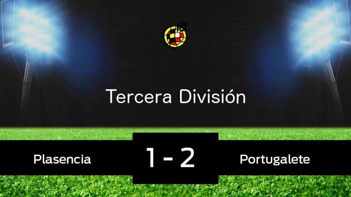 El Portugalete vence en Ciudad Deportiva de Plasencia (1-2)