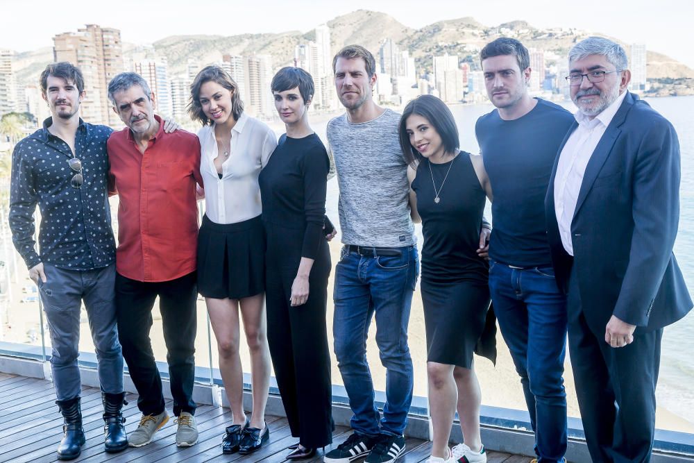 Presentación de la serie de TVE «Fugitiva» en Benidorm con Paz Vega