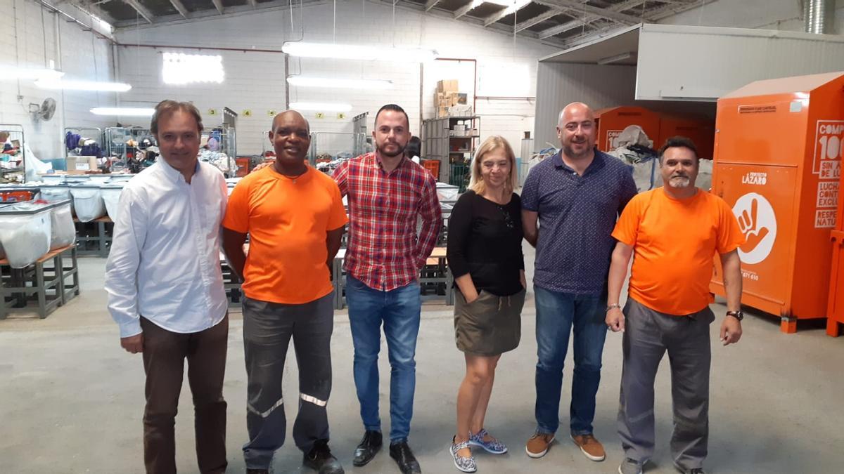 Compromís visita las instalaciones de Proyecto Lázaro