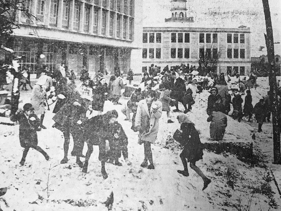 Aquellos inviernos blancos de Vigo