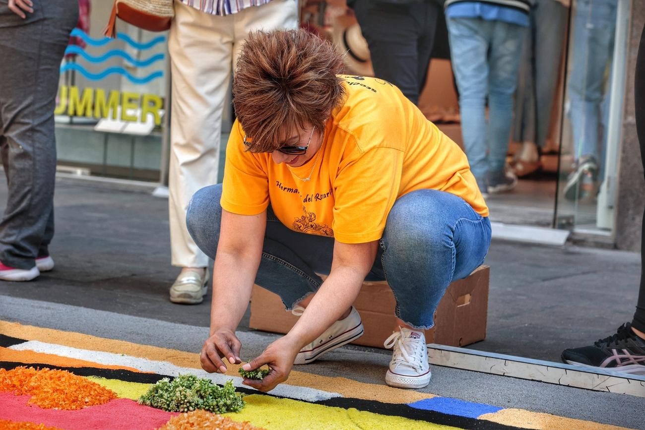 Alfombras del Corpus Christi en La Laguna