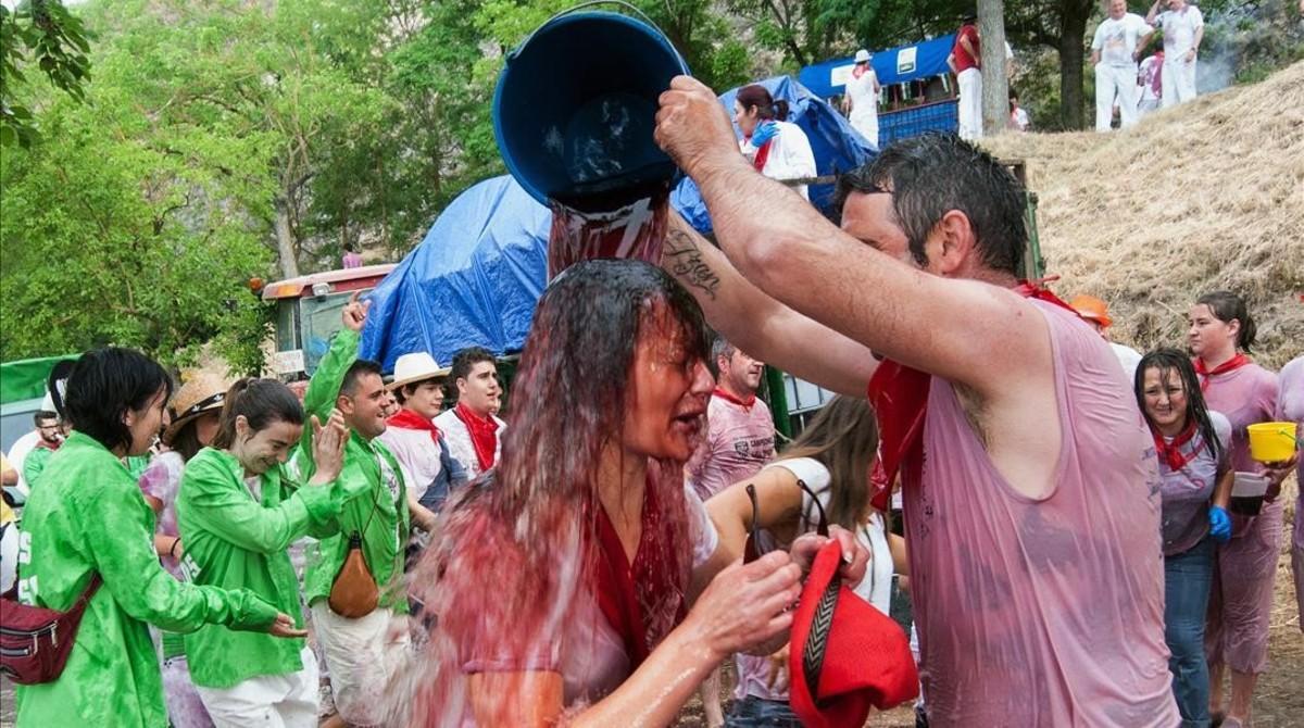 Batalla del Vino de Haro