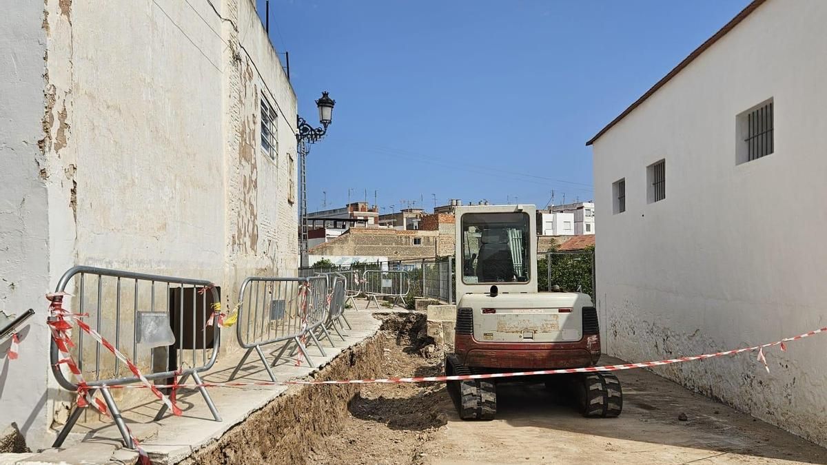Obras en Albalat.