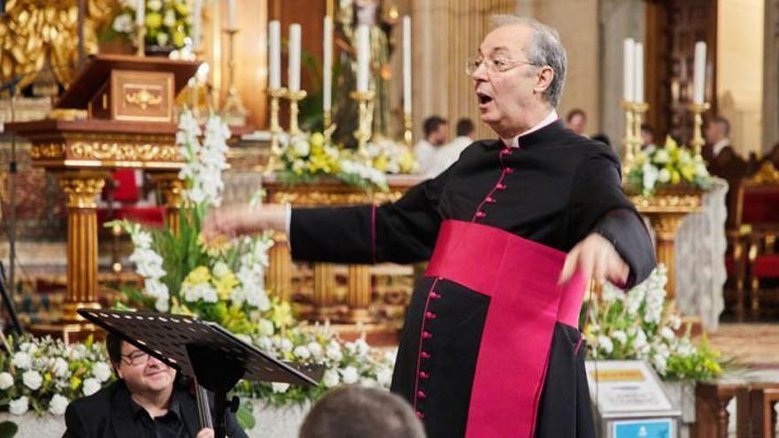 El Misteri trae a Elche al maestro de capilla de Roma para clausurar su XXV aniversario como Patrimonio de la Humanidad