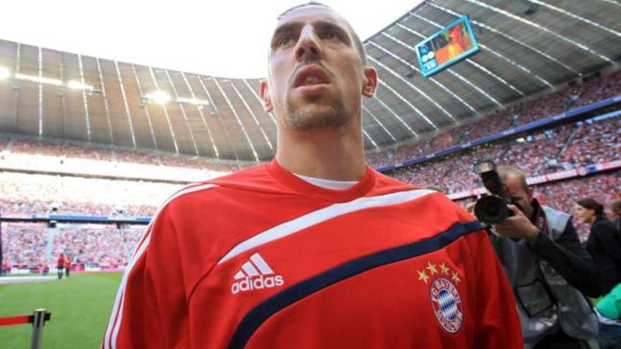 deseado. Franck Ribery seguirá en el Bayern Múnich una temporada más.