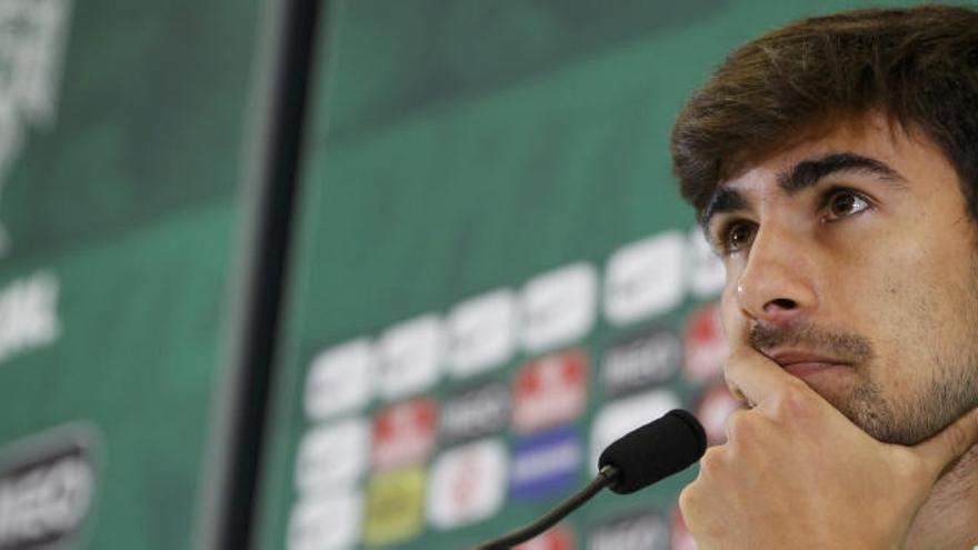 André Gomes, en la previa de la semifinal de la Eurocopa ante Francia.