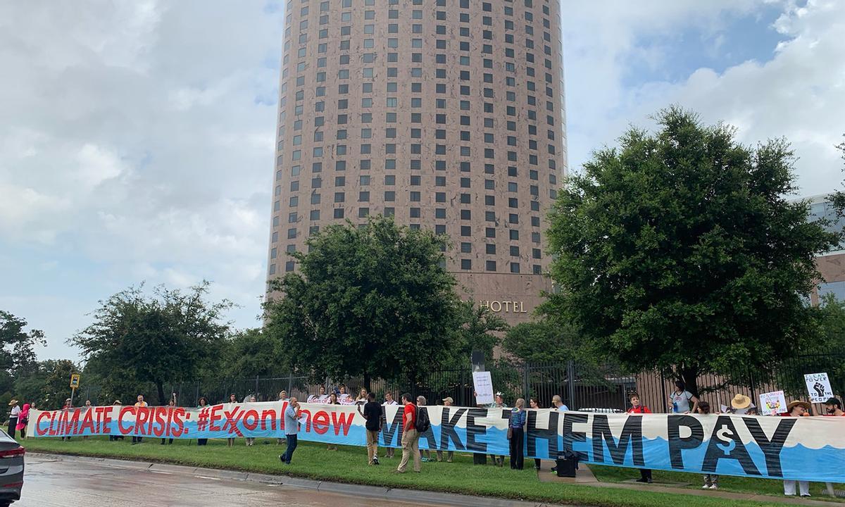 Protesta contra Exxon