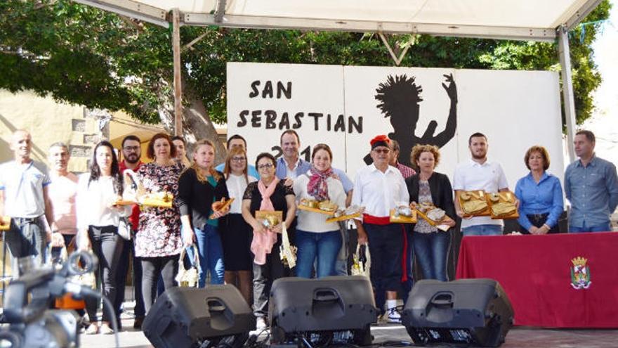 Participantes en el IV Concurso Gastronómico de Caracoles de Agüimes.