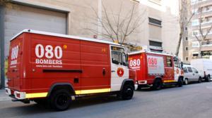 El cap de guàrdia dels bombers de l’Ajuntament de Barcelona, Ramon Soler, ha comentat la incidència produïda aquest matí.