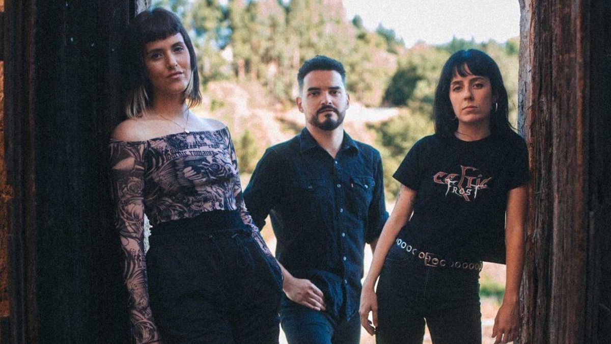 Clara Redondo, Nuno Pico e María Grep, nunha imaxe promocional