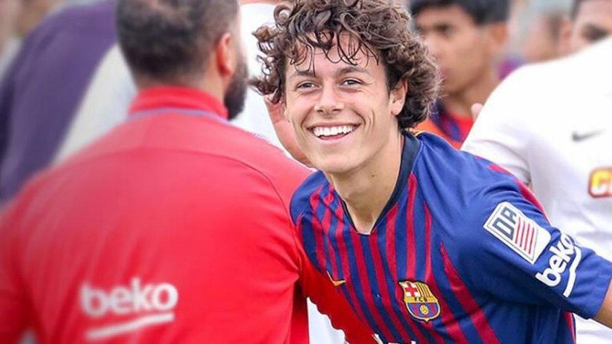 Caden Clark ha debutado en la MLS tras formarse en una Barça Academy