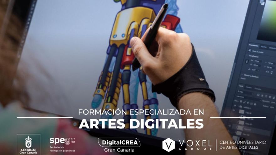 El arte digital como futuro profesional: una oportunidad para el talento joven en Canarias