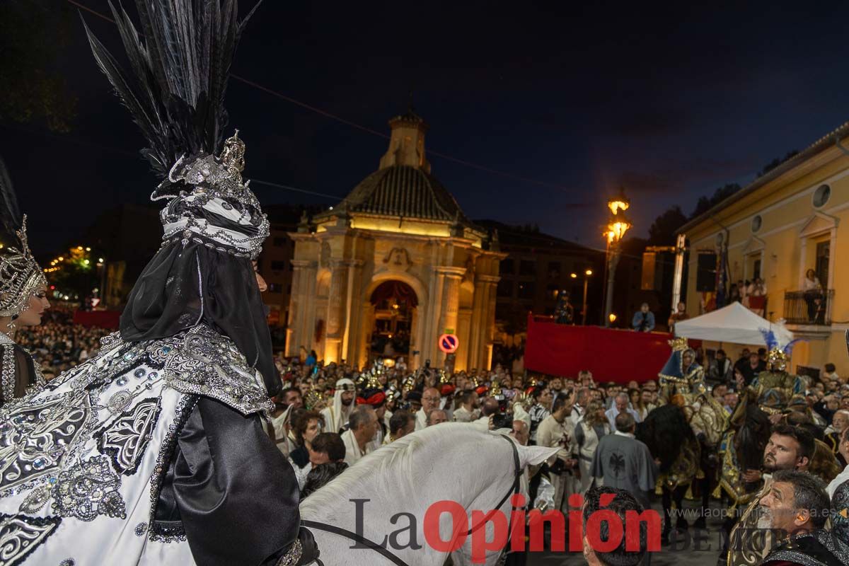 Procesión del Baño y parlamento en las Fiestas de Caravaca