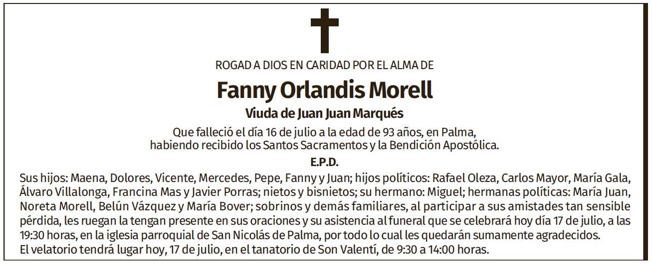 Fanny Orlandis Morell