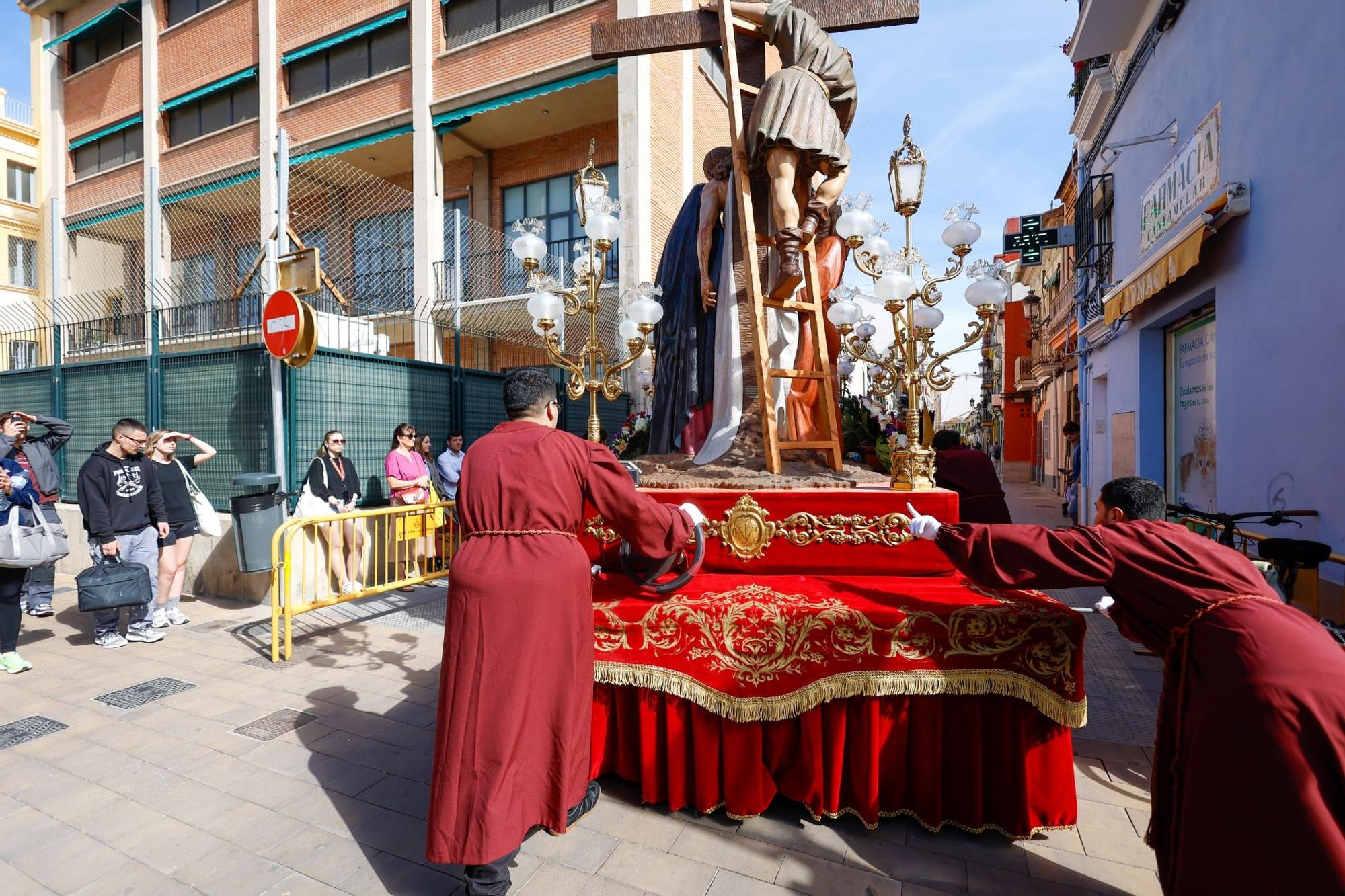 La espectacular plástica de la Semana Santa Marinera