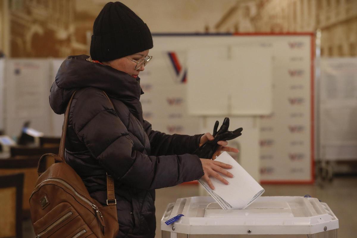 Primera jornada electoral de las elecciones presidenciales rusas