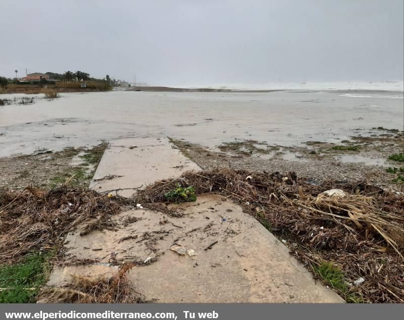 Efectos del temporal marítimo en Castellón