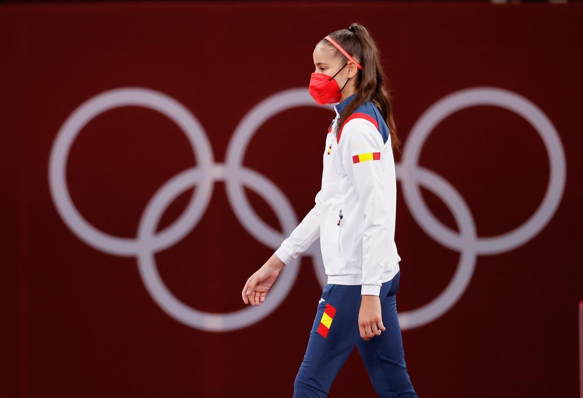 Adriana Cerezo, plata en taekwondo, primera medallista española