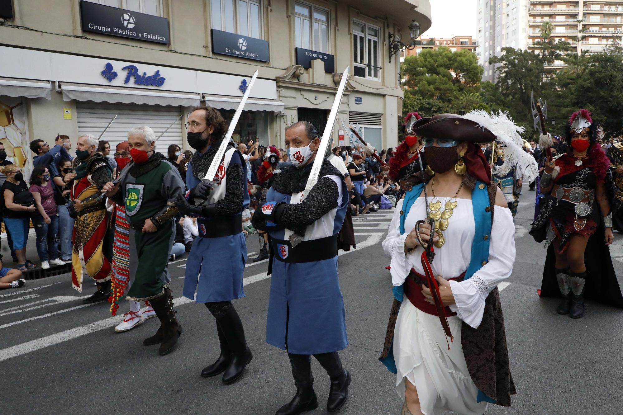 Las fotos del desfile de Moros y Cristianos en València