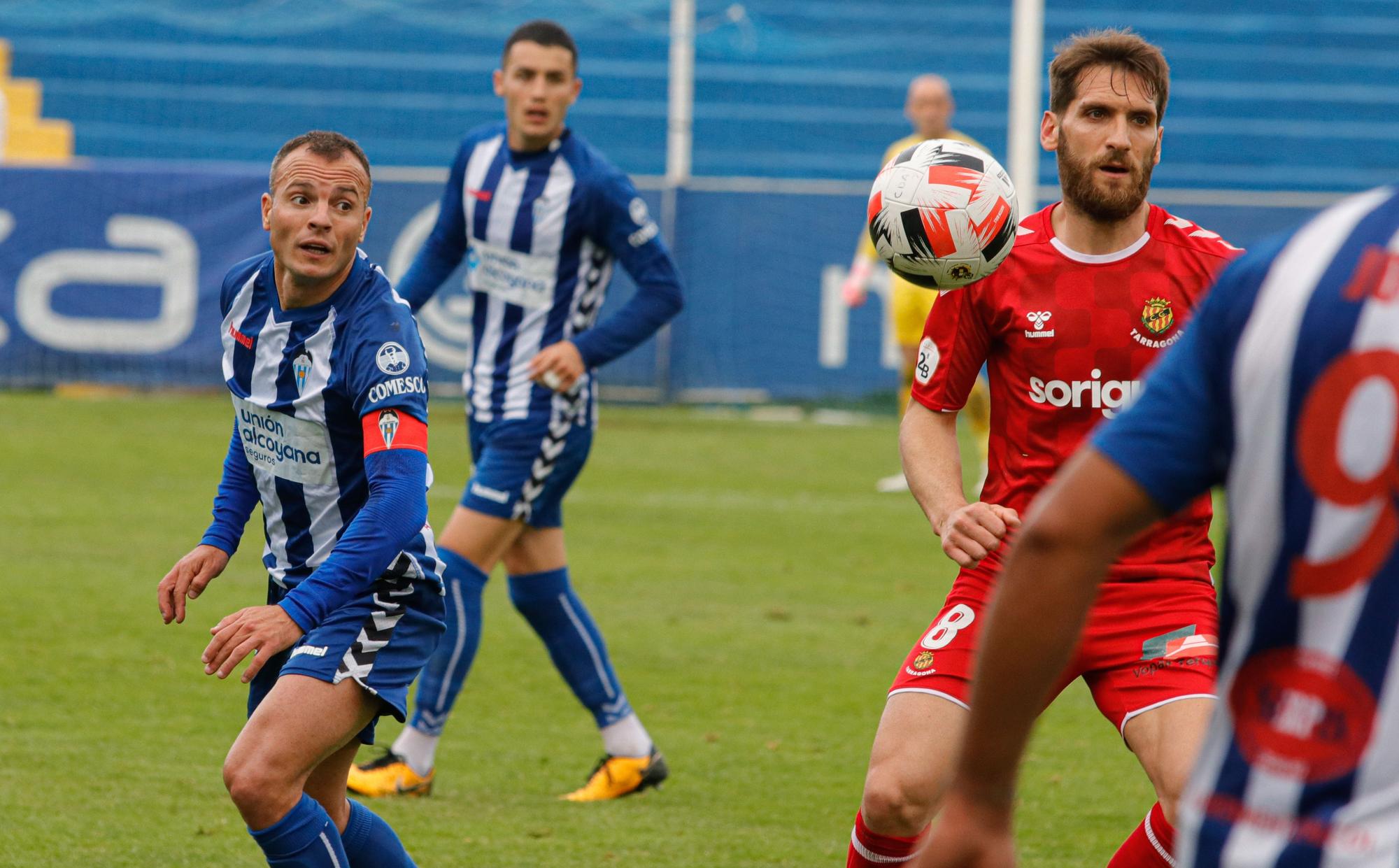 El Alcoyano suma un punto que sabe a poco ante el Nàstic (1-1)