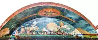Patrimonio evaluará las fotos de los murales de Lugrís, enviadas por los dueños al Concello