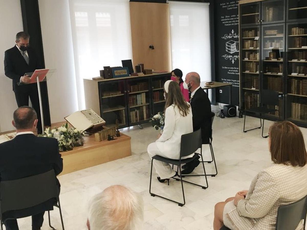 Una boda en una notaría alicantina, en imagen de archivo.
