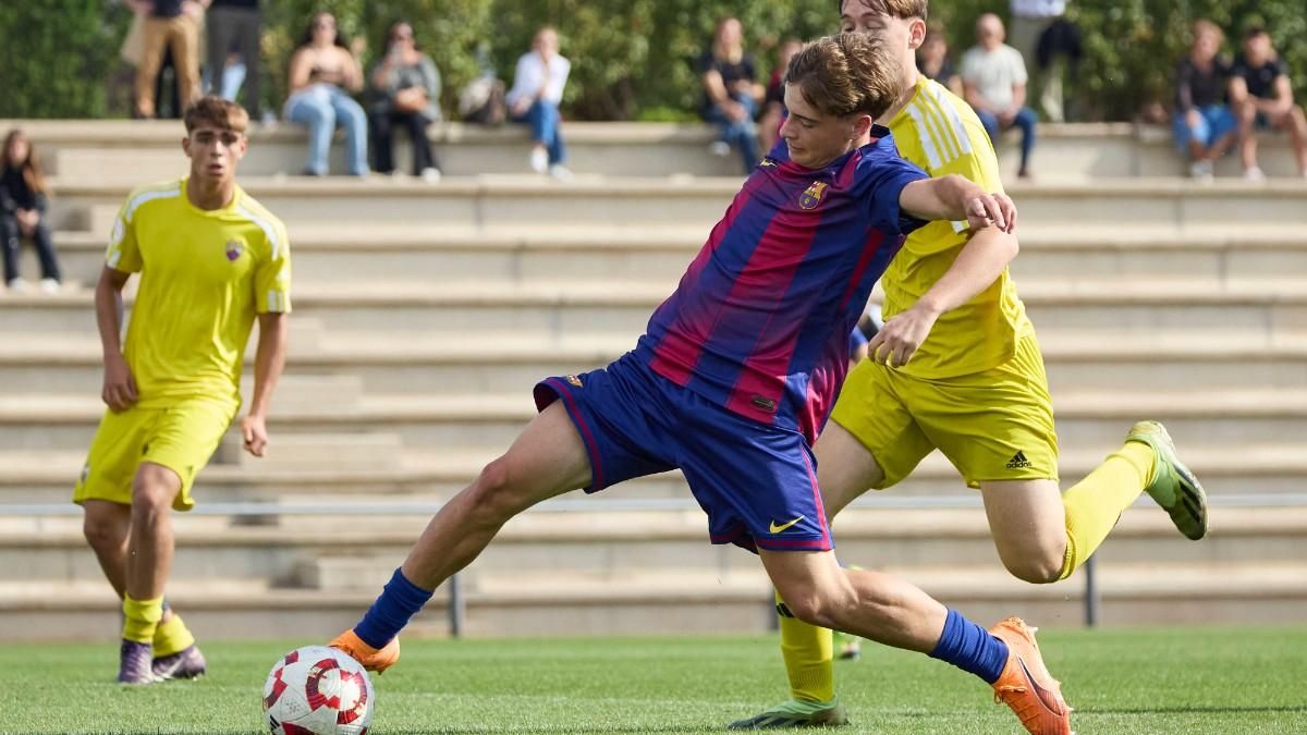 Iu Martínez es una pieza clave del Juvenil B