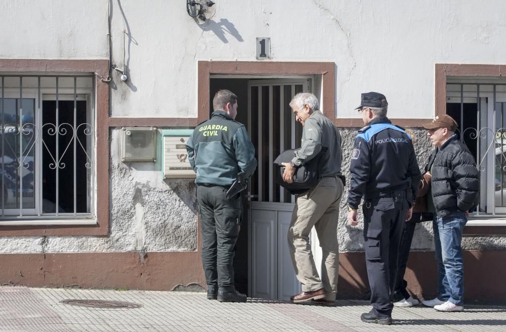 Muere al incendiarse su casa en O Portádego