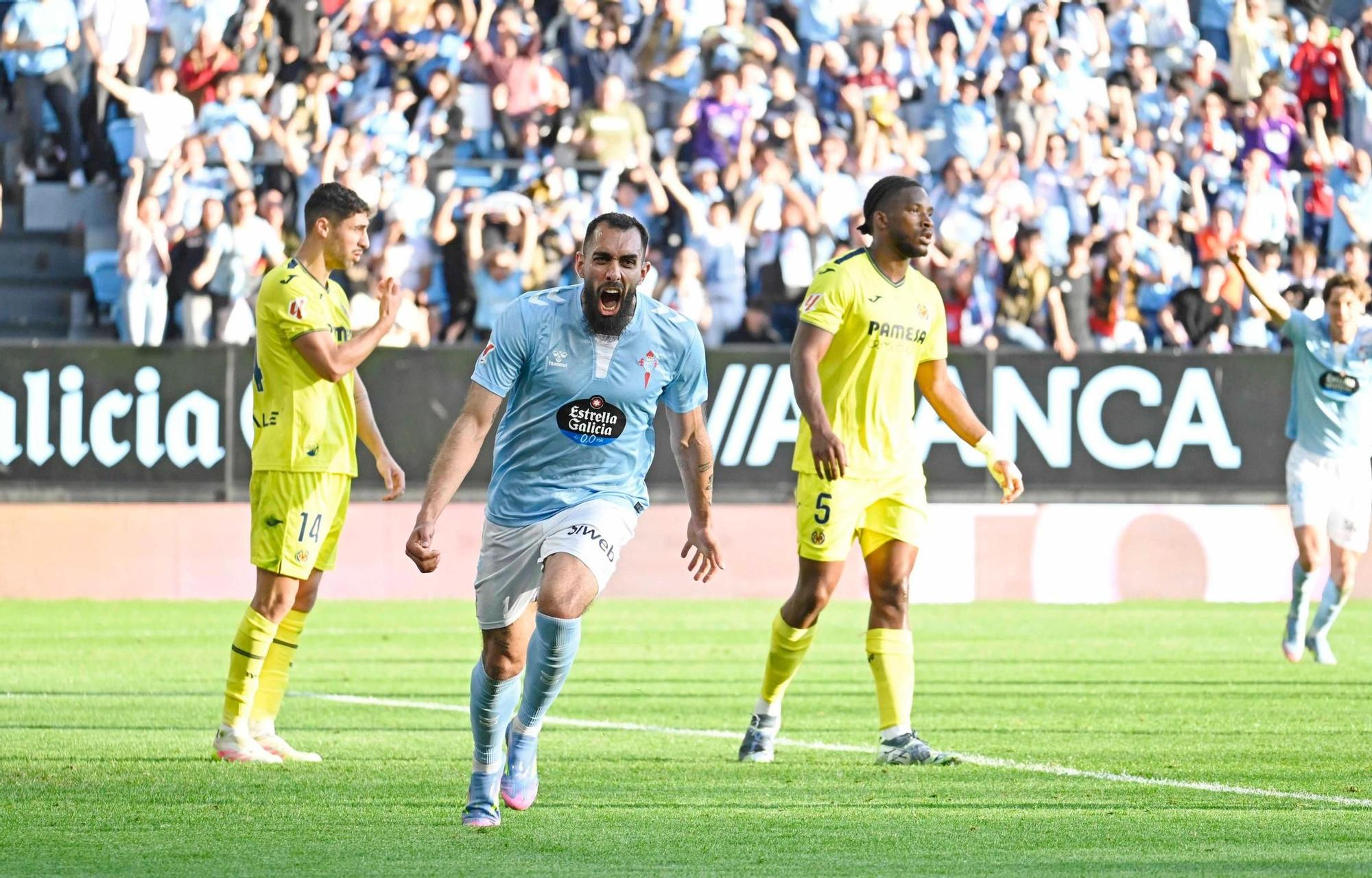 Las mejores imágenes del Celta-Villarreal