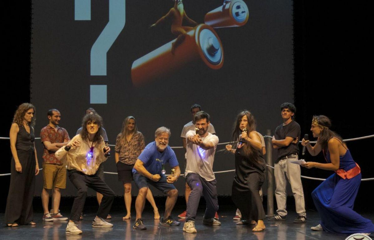 El ring del Torneo de Dramaturxia
del año pasado.
| Mostra de Teatro