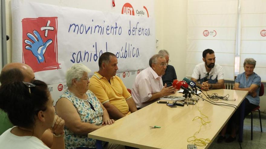 Representantes Plataforma en Defensa de la Sanidad Pública