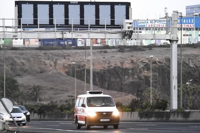 05-02-20 LAS PALMAS DE GRAN CANARIA. ZONA DE JINAMAR. LAS PALMAS DE GRAN CANARIA. Radar que mas multas pone   Fotos: Juan Castro.  | 05/02/2020 | Fotógrafo: Juan Carlos Castro