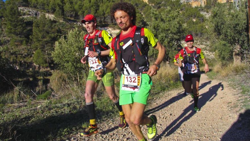 Uno de los equipos participantes durante la carrera