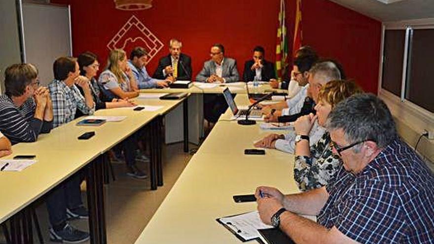 Ple del Consell Comarcal del Berguedà del darrer mandat