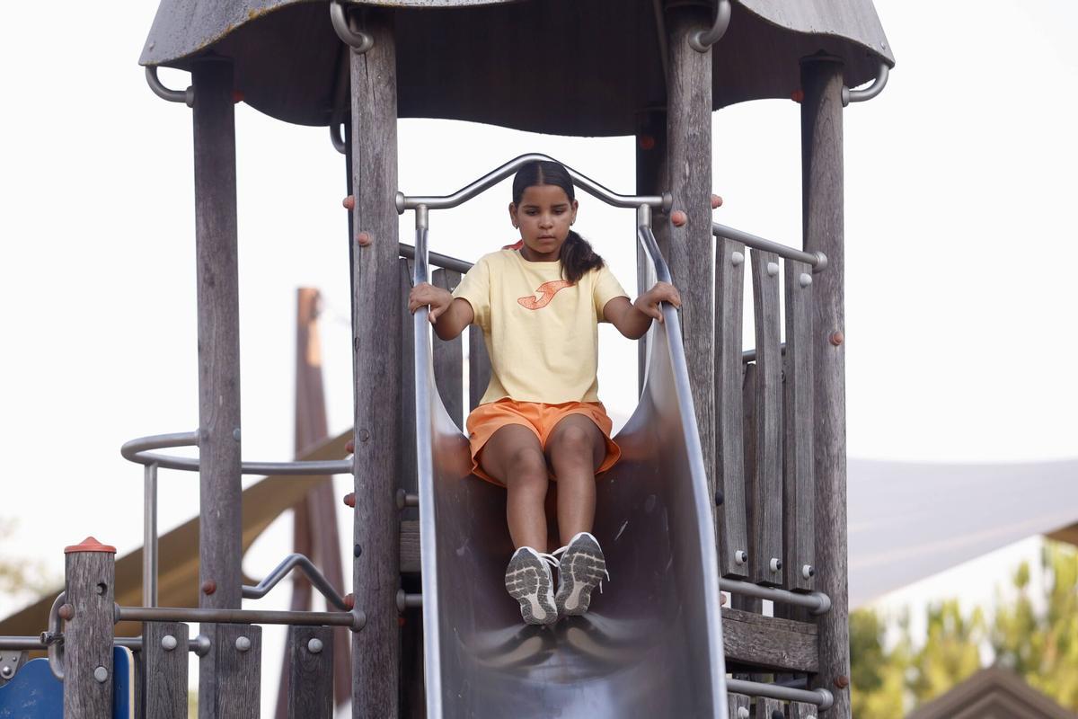 Los niños saharauis disfrutan de la Ciudad de los Niños