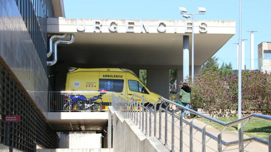 L&#039;entrada d&#039;Urgències de l&#039;hospital de Figueres.